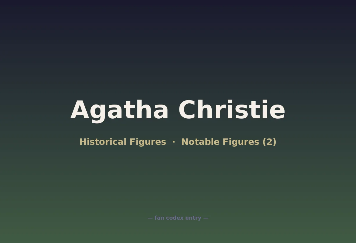 Agatha Christie