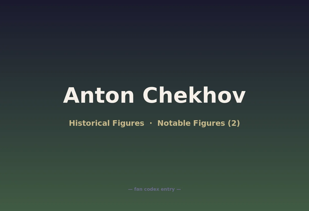 Anton Chekhov