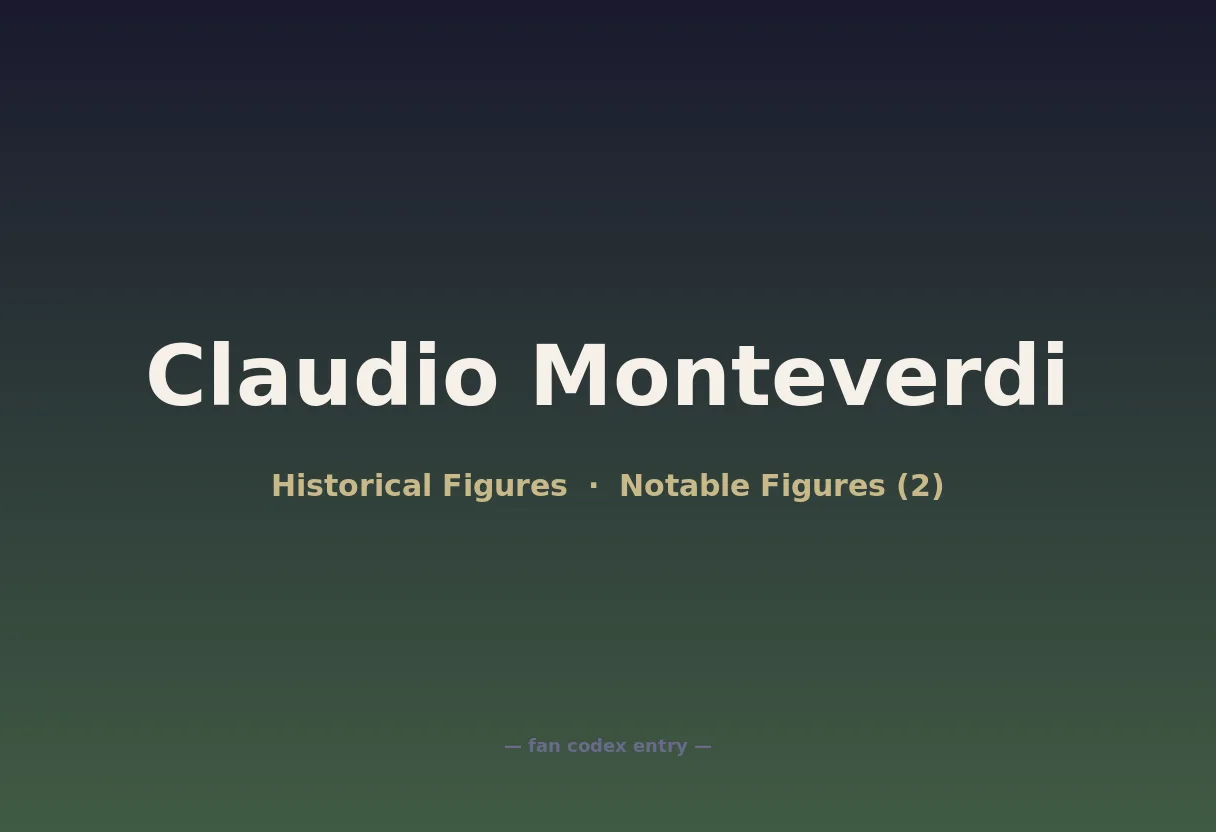 Claudio Monteverdi