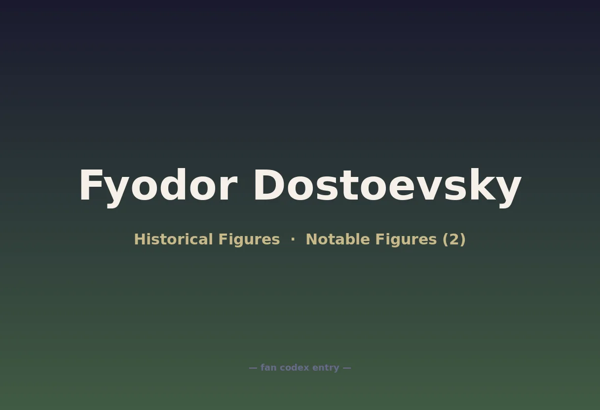 Fyodor Dostoevsky