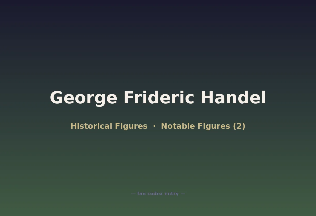 George Frideric Handel