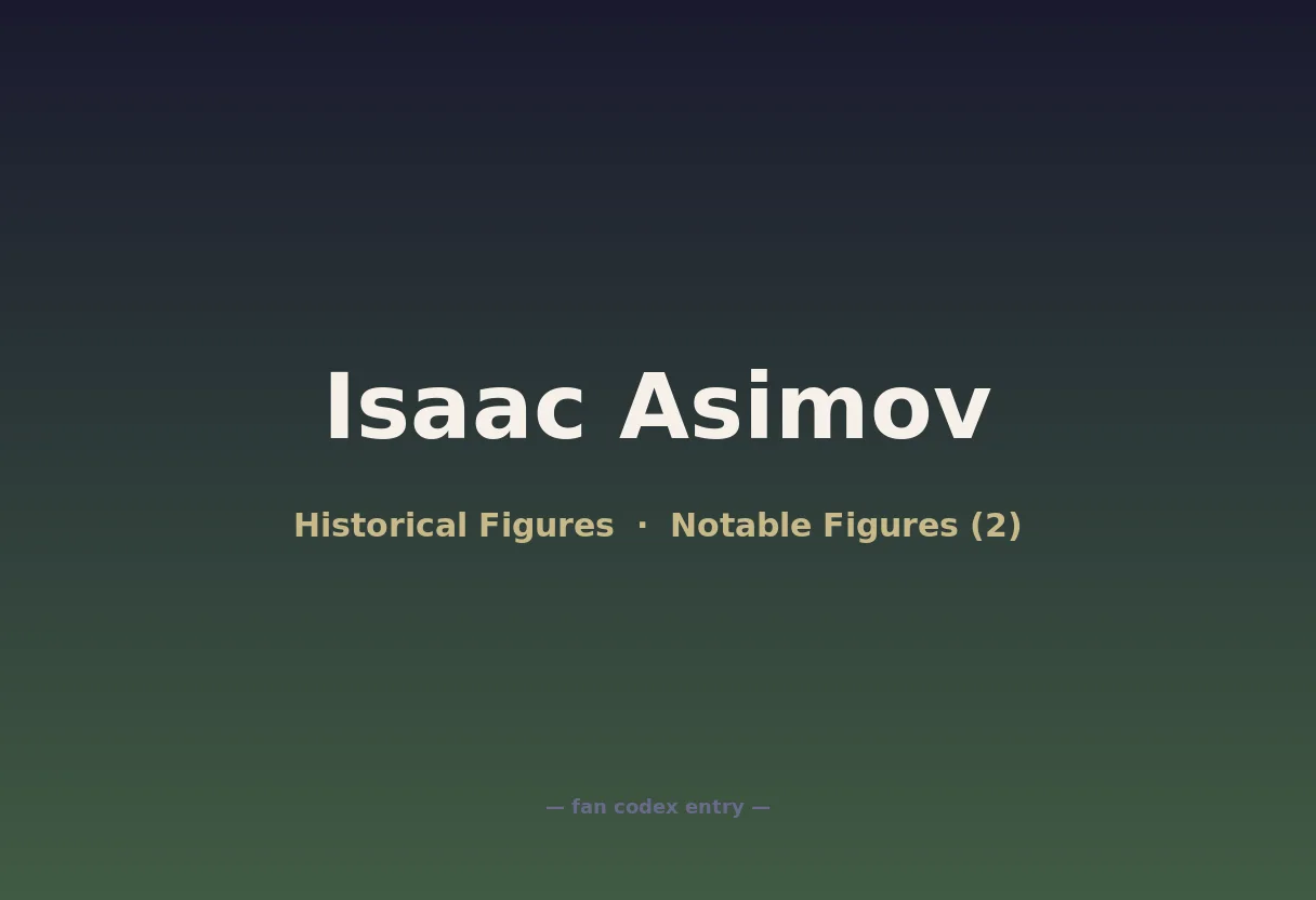 Isaac Asimov