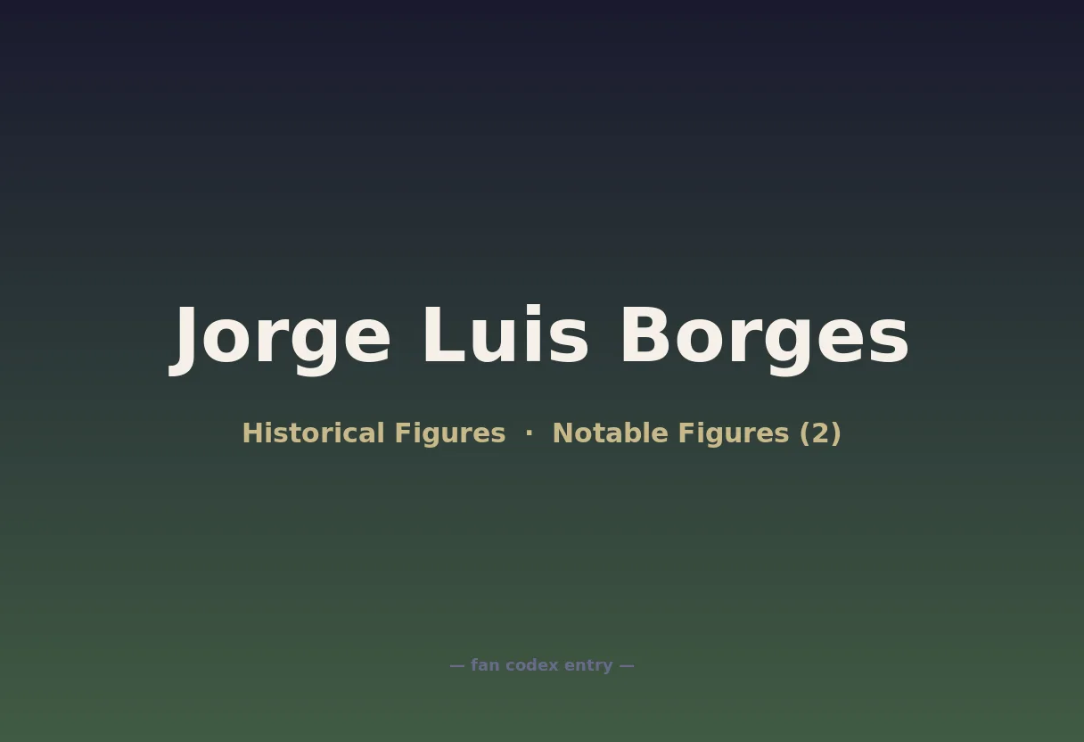 Jorge Luis Borges
