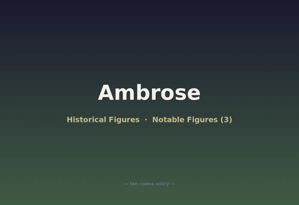Ambrose