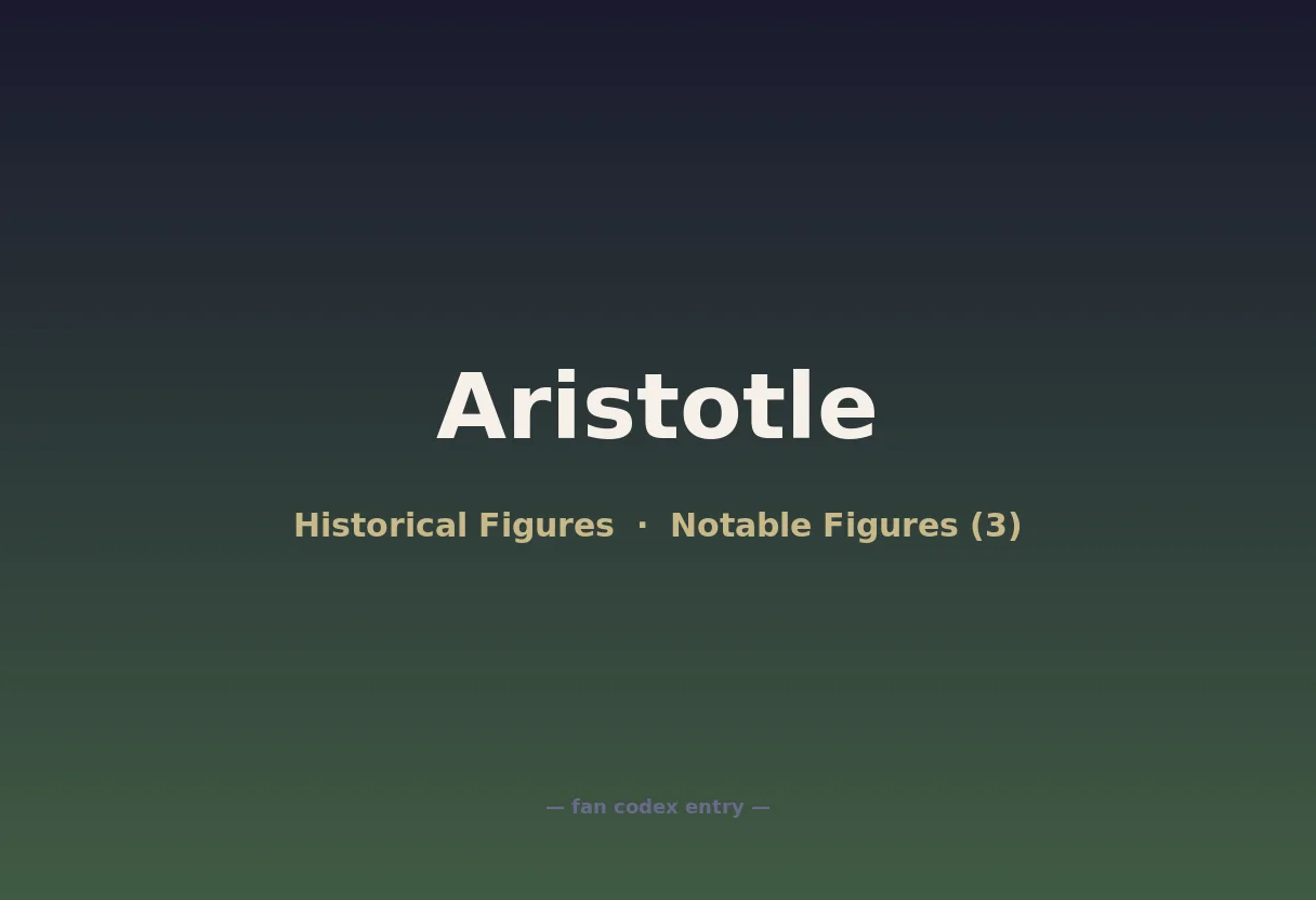 Aristotle