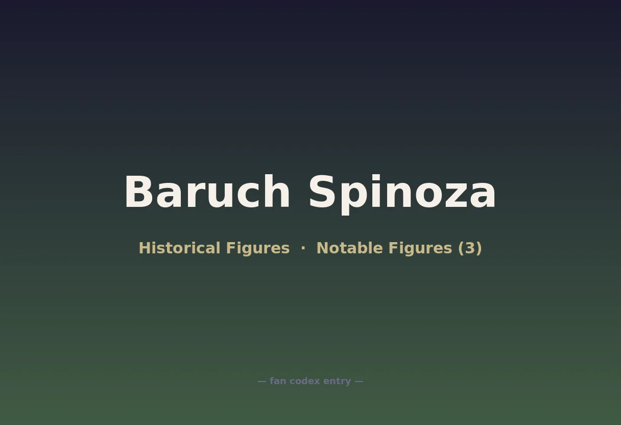Baruch Spinoza