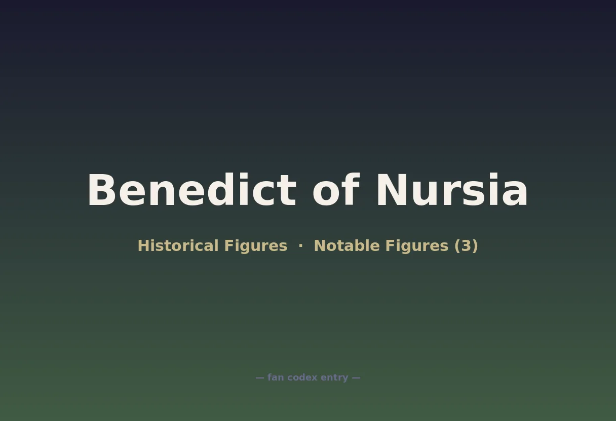 Benedict of Nursia