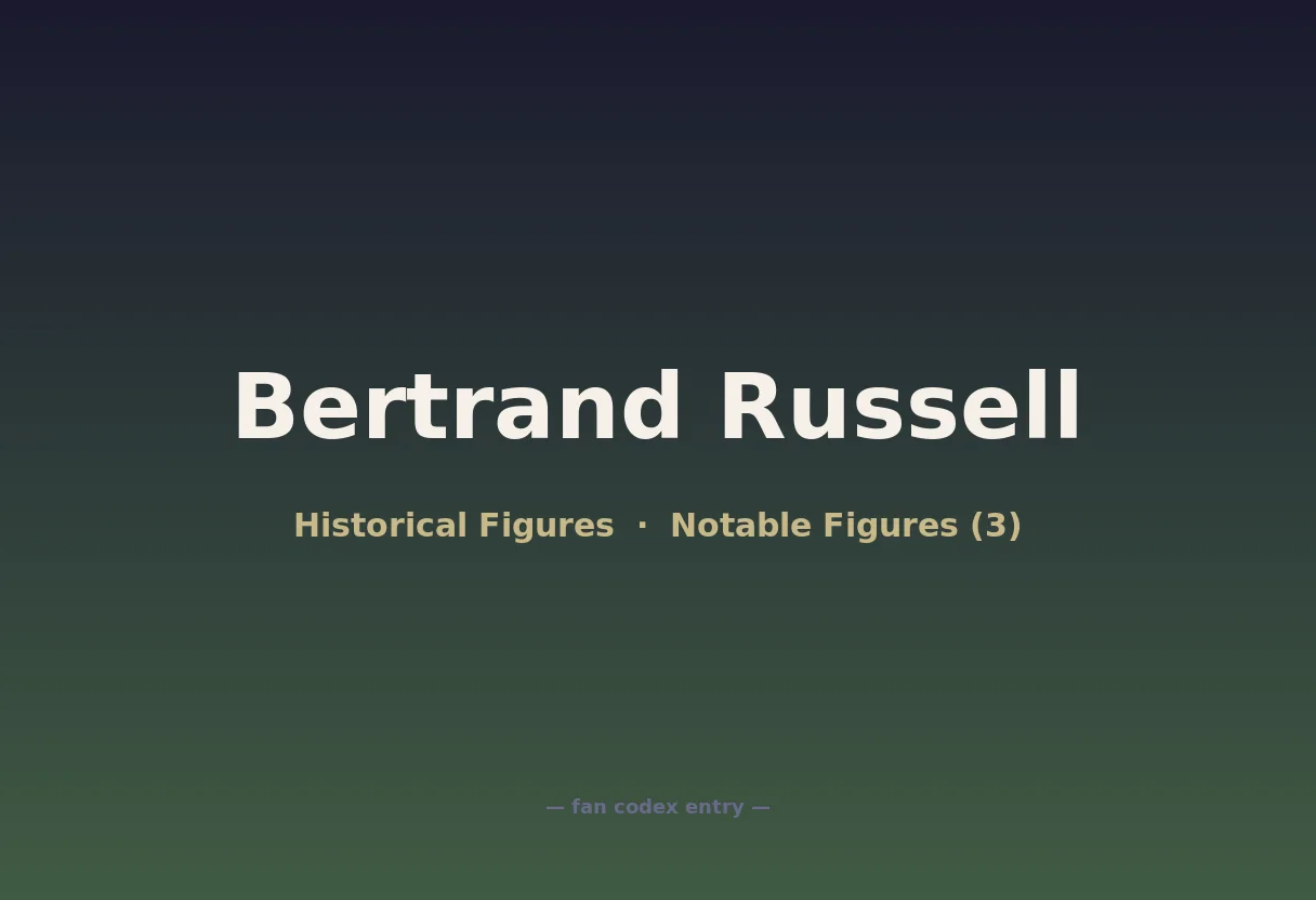 Bertrand Russell