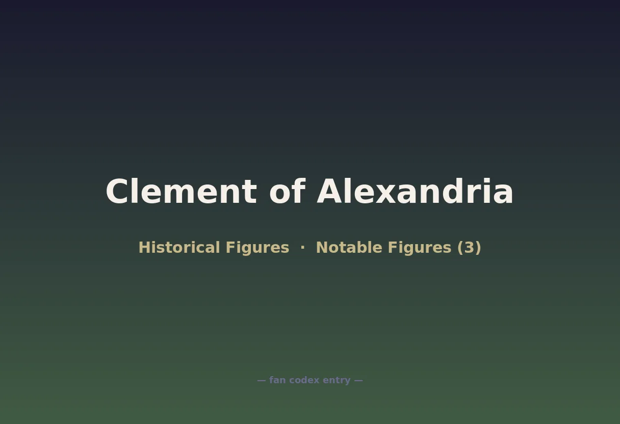 Clement of Alexandria