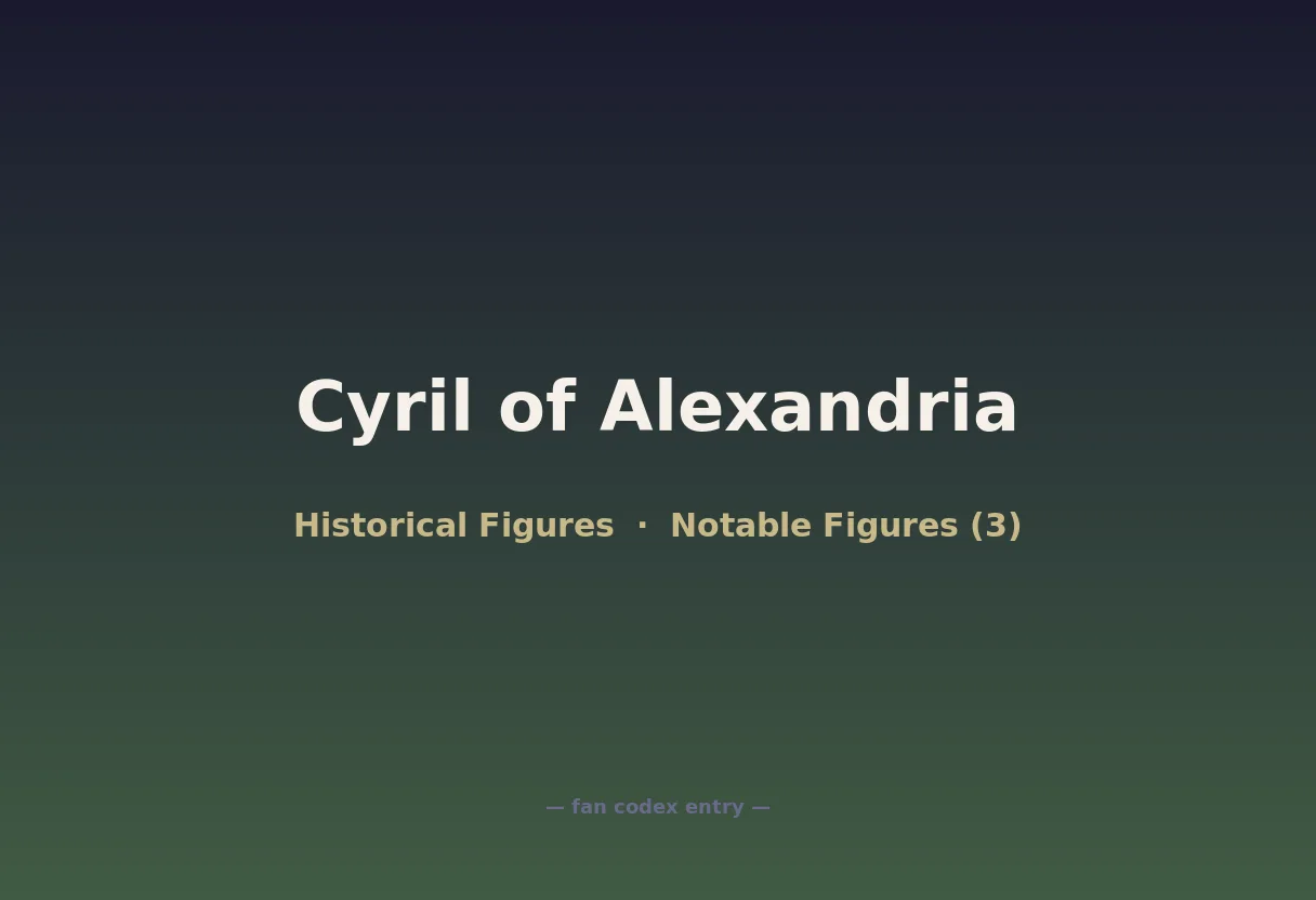 Cyril of Alexandria