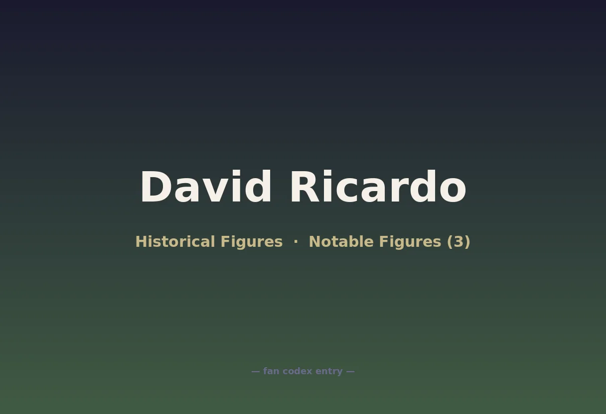 David Ricardo