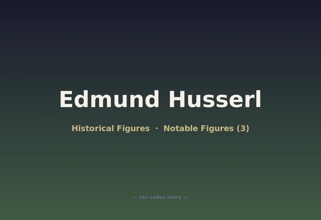 Edmund Husserl