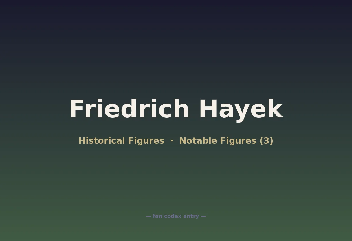 Friedrich Hayek