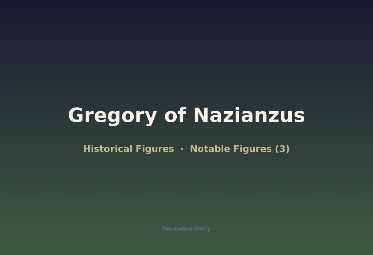 Gregory of Nazianzus