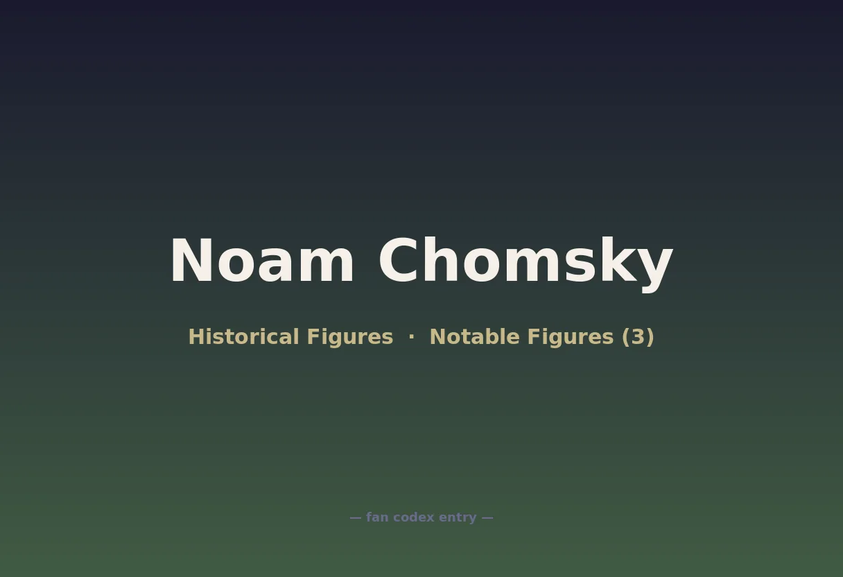 Noam Chomsky