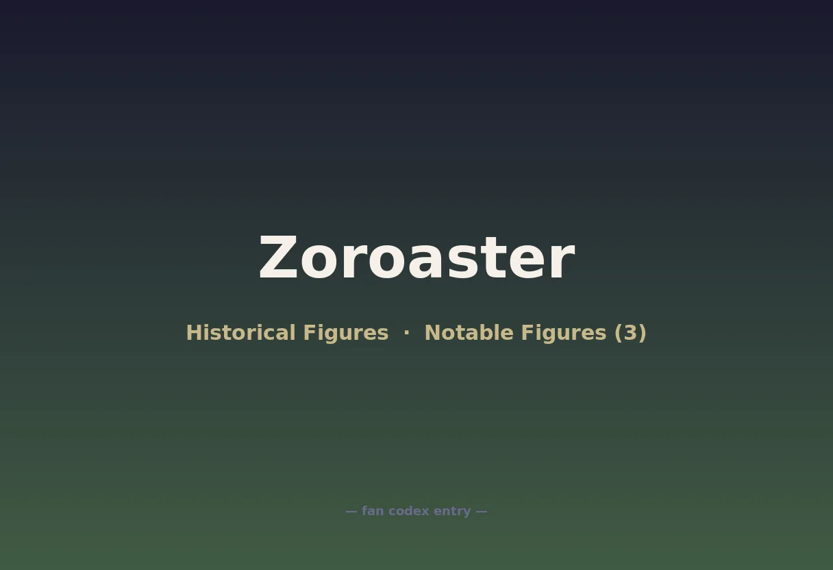 Zoroaster