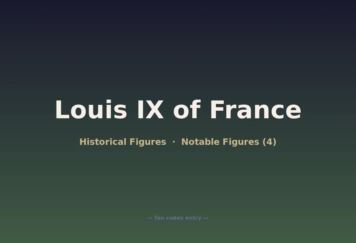 Louis IX of France