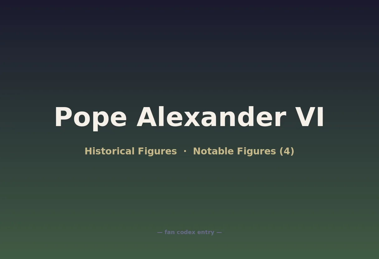 Pope Alexander VI
