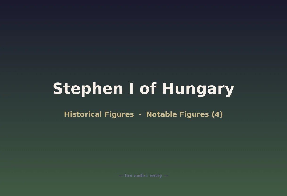 Stephen I of Hungary