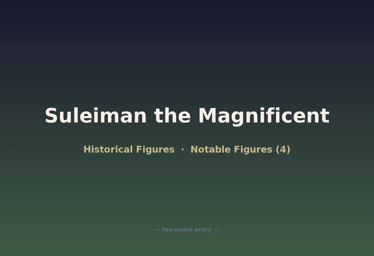 Suleiman the Magnificent