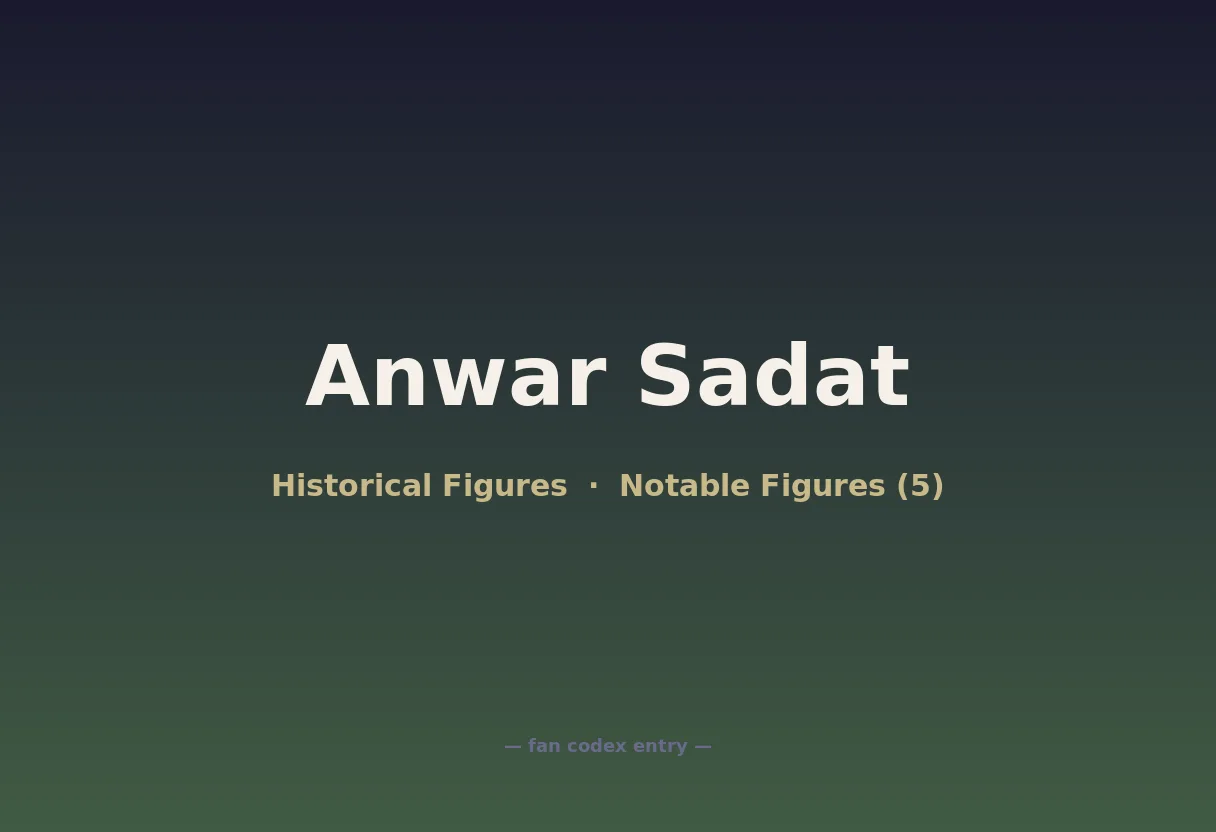 Anwar Sadat