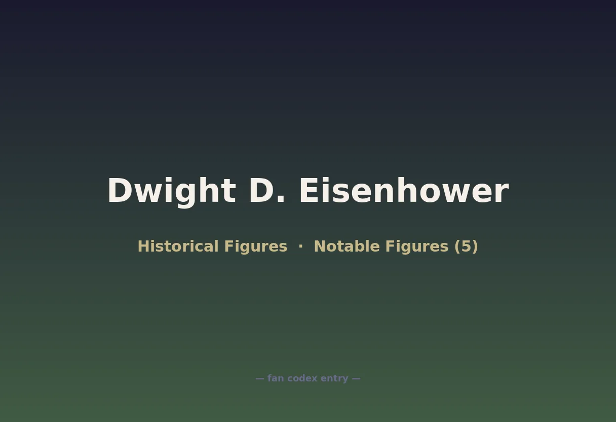 Dwight D. Eisenhower