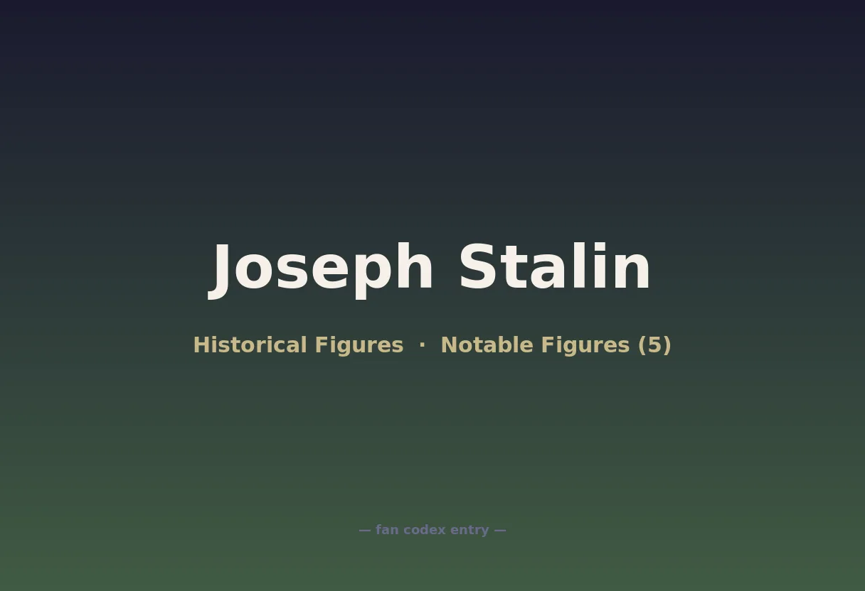 Joseph Stalin