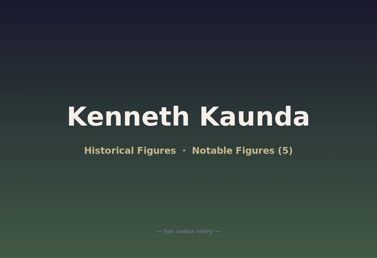 Kenneth Kaunda