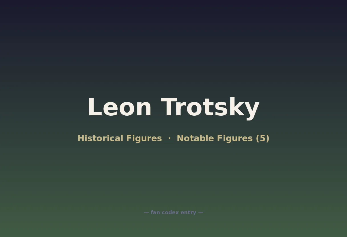Leon Trotsky