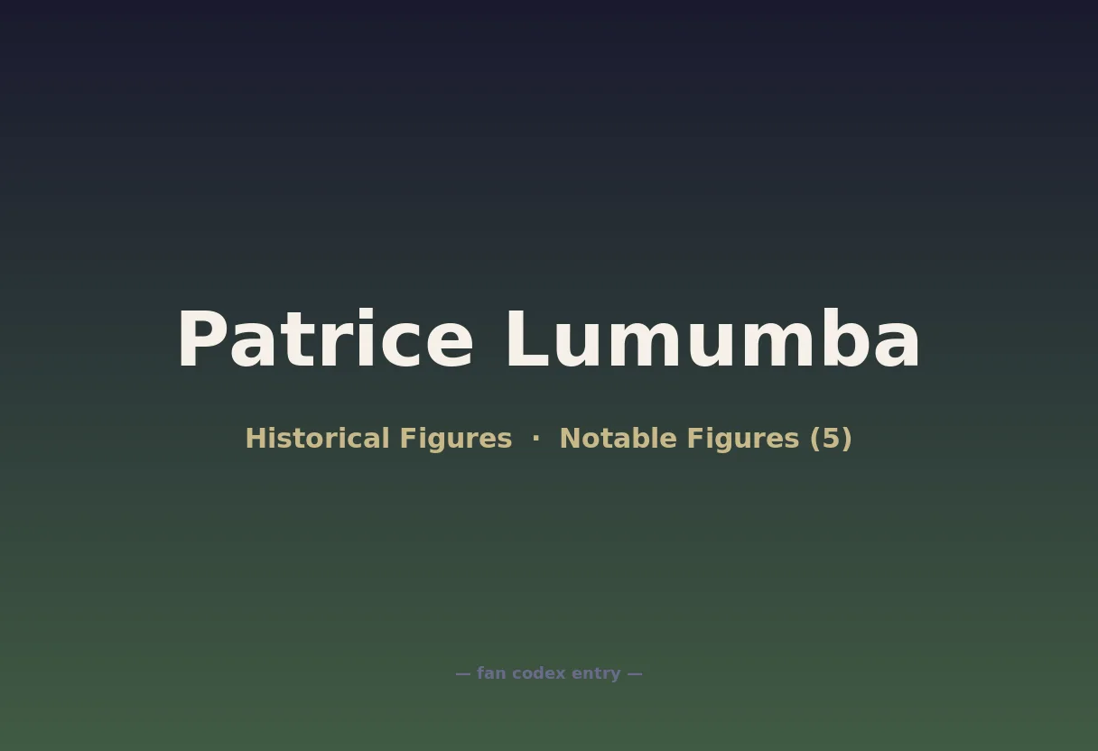 Patrice Lumumba