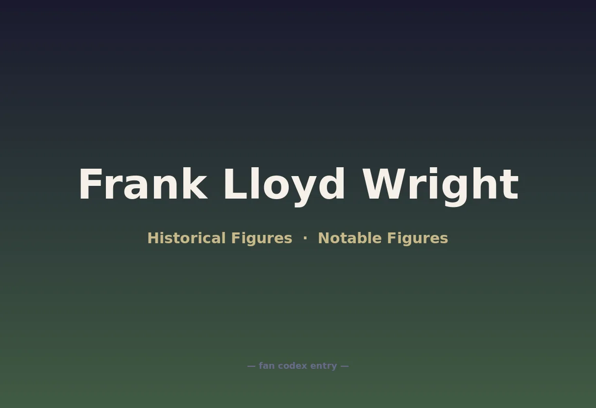Frank Lloyd Wright