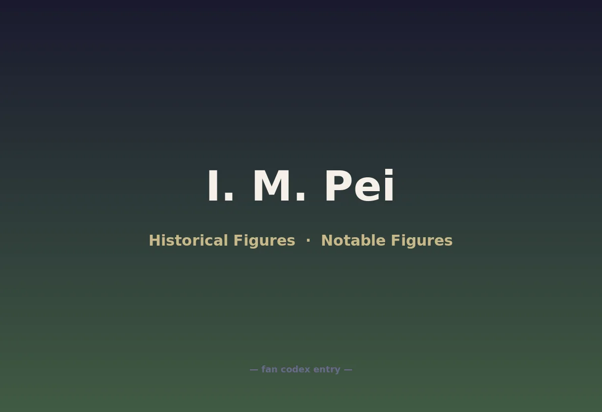 I. M. Pei