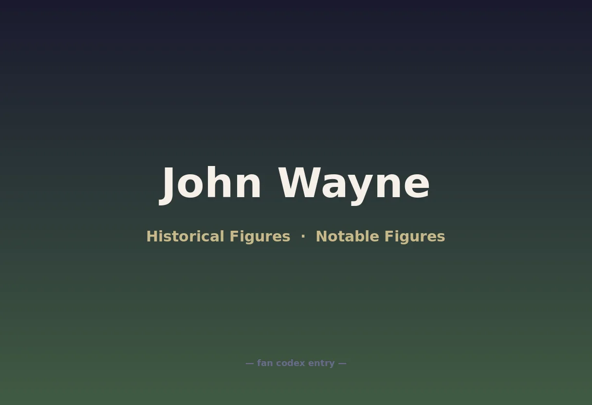 John Wayne