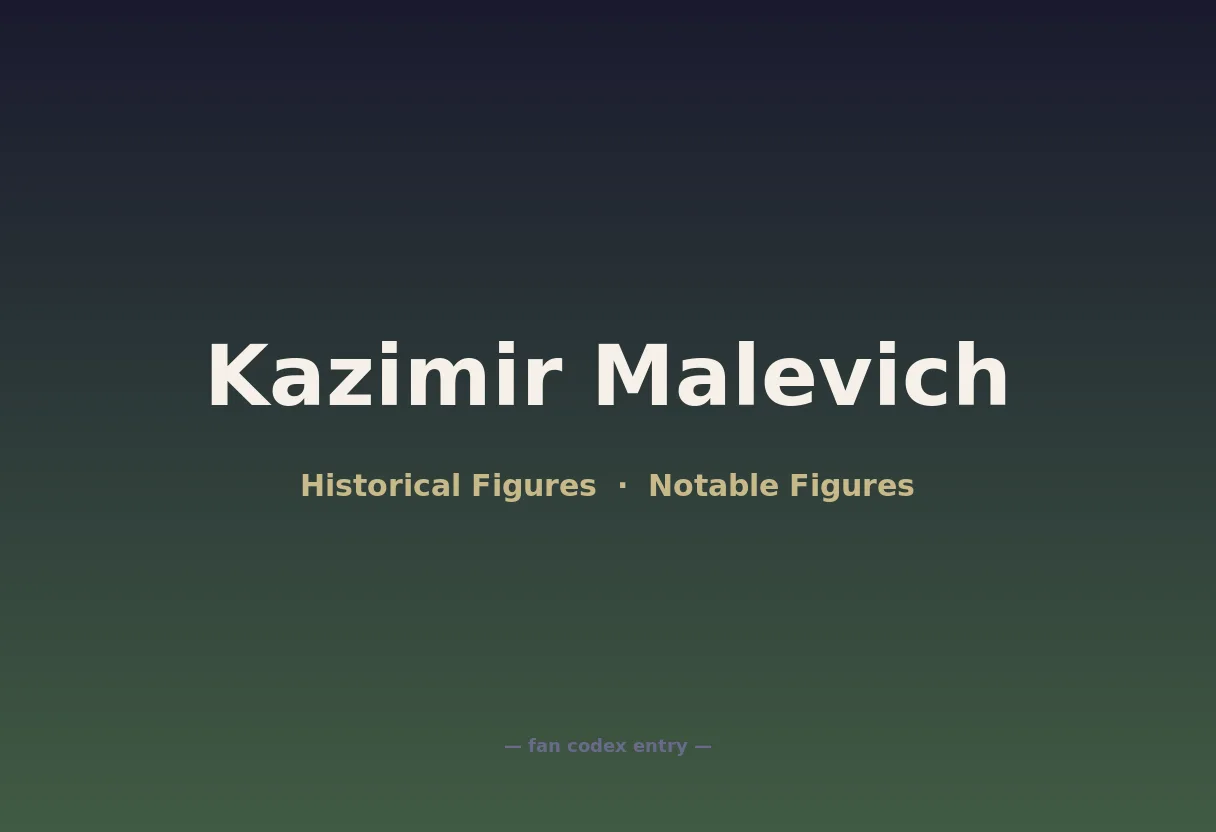 Kazimir Malevich