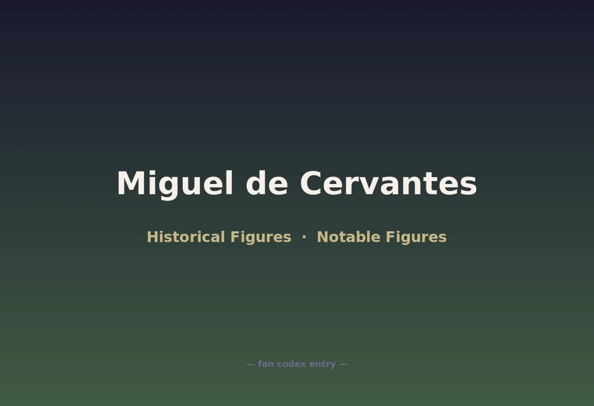 Miguel de Cervantes